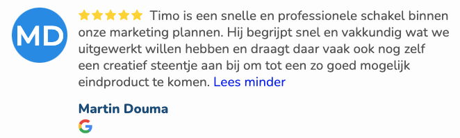 Webdesign Freelancer / ZZP webdesigner / Timo van Tilburg - Project Direct ✓ Website laten maken ✓ WordPress ✓ Webdesign ✓ Webwinkel ✓ Vindbaar in Google